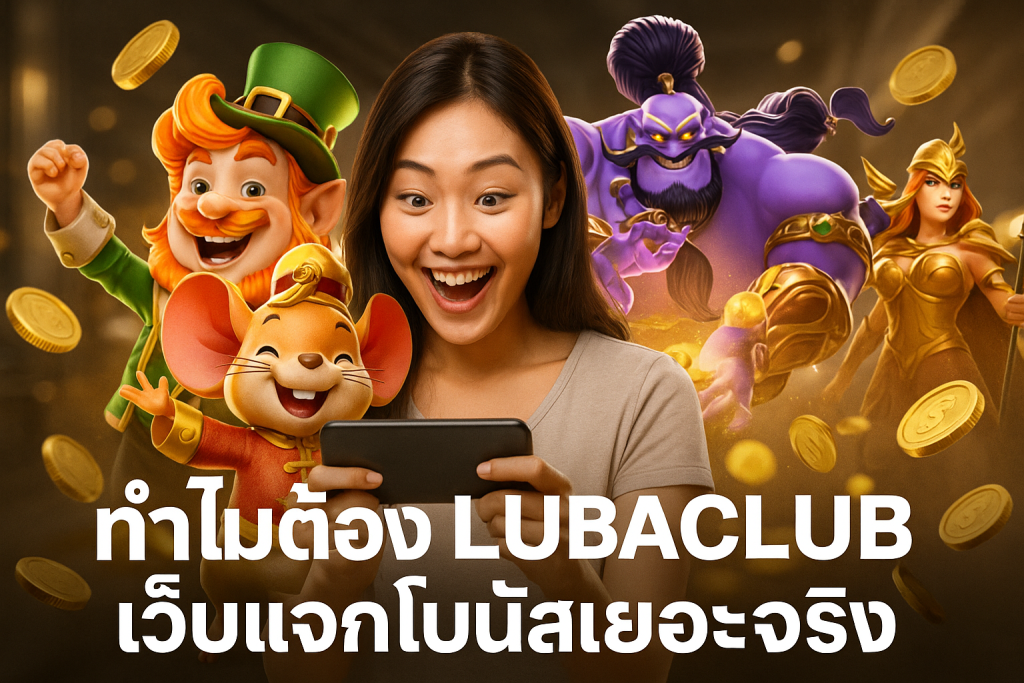 ทำไมต้อง LUBACLUB เว็บแจกโบนัสเยอะจริง