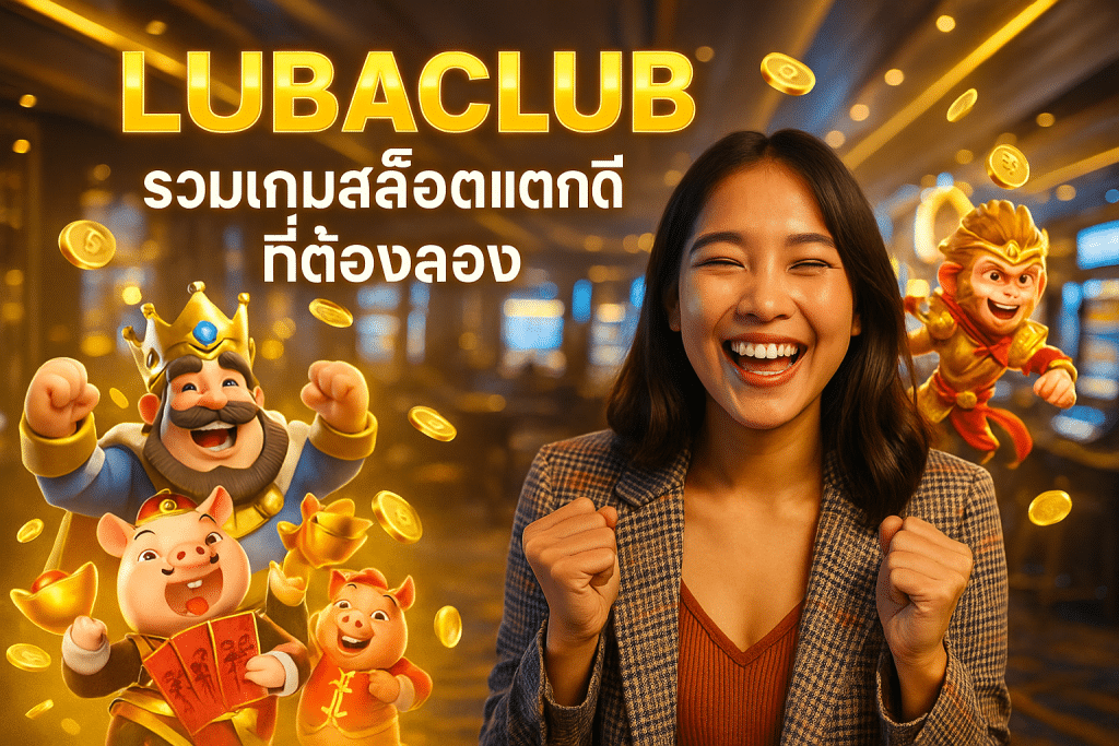 LUBACLUB รวมเกมสล็อตแตกดีที่ต้องลอง